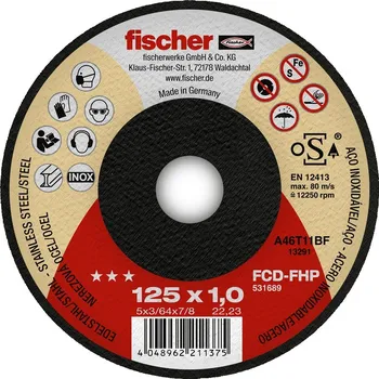 Řezný kotouč Fischer Řezný kotouč FCD-FHP 115x1x22,23 plus 531688