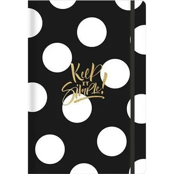 Zápisník Zápisník "find Inspirations", A5, linkovaný / čtverečkovaný / čistý, 96 listů, SHKOLYARYK A5-IC-096-