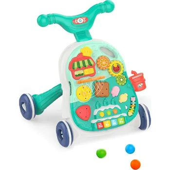 Dětské chodítko Bavytoy Chodítko stolek tyrkysové