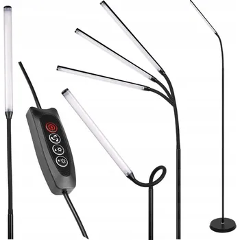 Stojací lampa LED STOJACÍ LAMPA 8W S MOŽNOSTÍ ZMĚNY BARVY SVĚTLA, STMÍVATELNÁ, NASTAVITELNÁ, USB 3