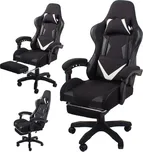 VERK GROUP Herní židle pro rotační hráče bubble black