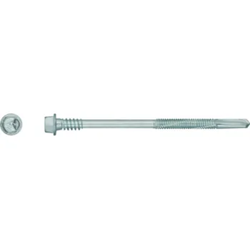 Vrut RAWLPLUG Šroub samovrtný nerezový ONS pro sendvičové panely do kovu max 12 mm Varianta: 5,5/6,3 x 135 mm