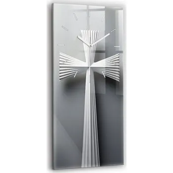 Hodiny Nástěnné hodiny SacroArte šedé 30 cm