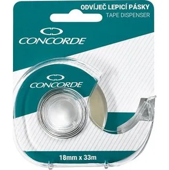 Lepicí páska Odvíječ lepicí pásky CONCORDE Praktik, 18mm x 33m
