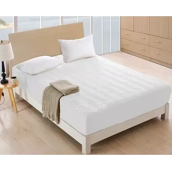 Prostěradlo Prošívaný chránič matrace - bílý Šírka: 90 cm | Dĺžka: 200 cm