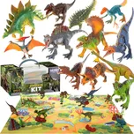 Velký dinosauří set XXL s herní podložkou Prehistorický svět WOOPIE
