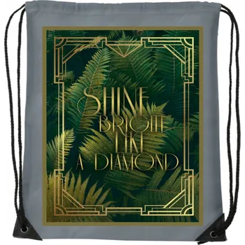 turistický batoh BATOH Šedá školní obuv na trénink DIAMOND gold WB_032