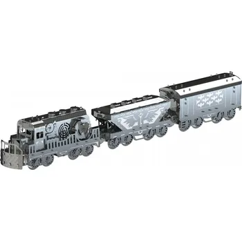 ostatní stavebnice 3D puzzle Metal Time Luxusní ocelová stavebnice Heavy Loco