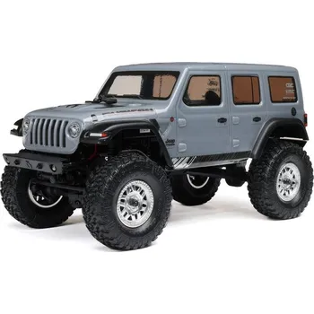 RC model auta RC auto Axial SCX24 Jeep Wrangler JLU CRC 2019 V3 1:24 4WD šedý