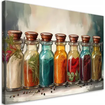 Obraz Obraz na plátně, Barevné Bylinné koření 120x80