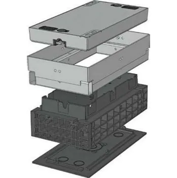 kabelová chránička Langmatz Šachta kabelová Langmatz EK278 poklop B125 betonový