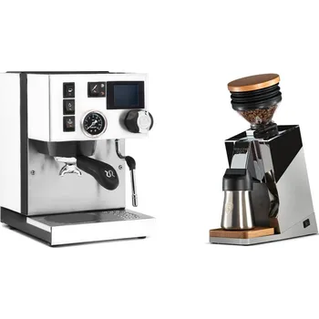 Kávovar Rancilio Silvia BC PID, white + Eureka Mignon Single Dose PRO,…