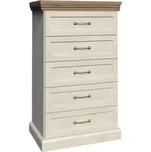 Komoda, sosna skandinávská / dub divoký, ROYAL KS5