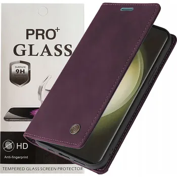 Pouzdro na mobilní telefon Flipové pouzdro Audioimp pro Samsung Galaxy A52 5G, červené