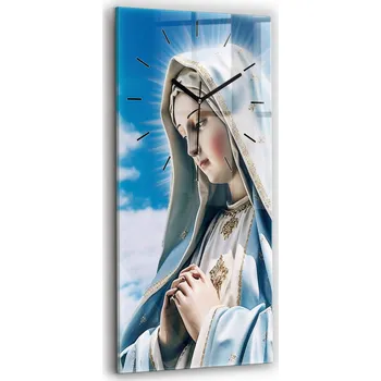 Hodiny Nástěnné hodiny SacroArte modré 30 cm