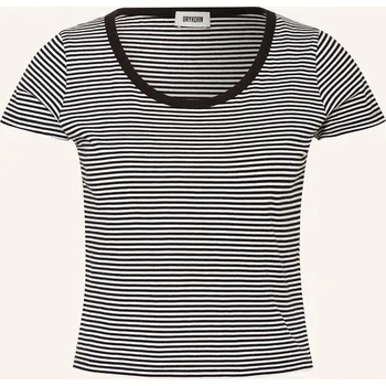 Dámské tričko Drykorn Dámské Tričko Kimsi, černá / bílá, 38