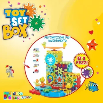 Díl pro stavebnice Stavebnice Holidaysport Toy Set Box, pohyblivá stavebnice