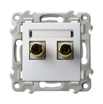 Elektrická zásuvka Zásuvka do zdi Ospel bílá