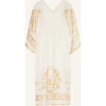 Dámské šaty Greek Archaic Kori Dámské Plážové Šaty Crete, režná / zlatá, 38