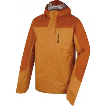 Pánská softshellová bunda Husky Pánská ultralehká bunda Luma M mustard