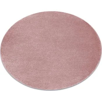 Koberec Koberec SOFTY růžový kruh