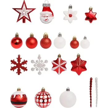 Vánoční ozdoba Vánoční ozdoby SYSD1688-113 (78 ks)