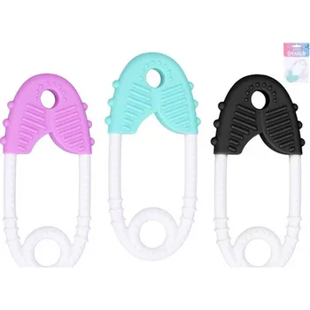 Kousátko spínací špendlík silikonové Mint