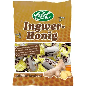 Bonbon Edel Medové bonbony se zázvorem 90 g