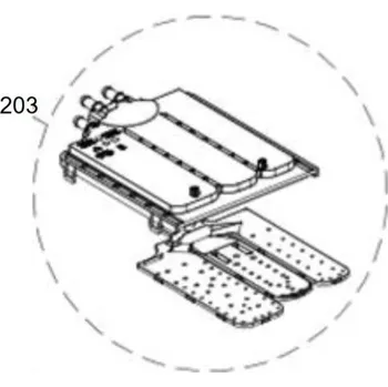 Praní a péče o prádlo EBZ64540254 - Násypka, vrchní část pro pračku LG