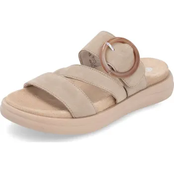 Dámské pantofle Rieker Dámské nazouváky REMONTE D2N53-62 béžová S5 42