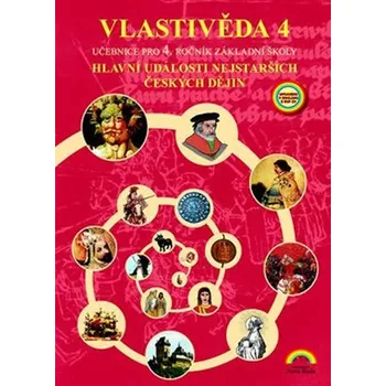 Poštovní známka VLASTIVĚDA 4 HLAVNÍ UDÁLOSTI NEJSTARŠÍCH Č. DĚJIN UČ ZŠ (G) - Stříbrná