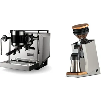 Kávovar Rocket Espresso Bicocca, stainless silver + Eureka Mignon…