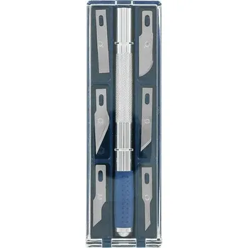 Plastikový model Příslušenství pro modeláře SHESTO Modelcraft profesionální modelářský nůž malý, 6 ks