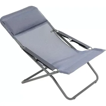 Zahradní lehátko Polohovací lehátko TRANSABED BatylineISO modrá Ocean II