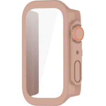 Příslušenství k chytrým hodinkám Ochranný kryt pre Xiaomi Band 3 a Smart Band 9 Active - Ružový