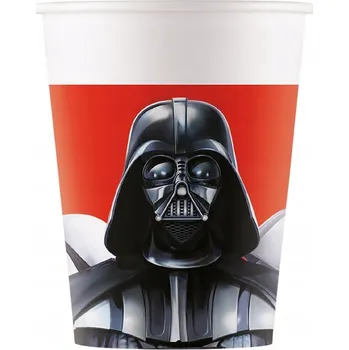 Party nádobí Papírové Kelímky Procos Star Wars 200 ml 8 kusů