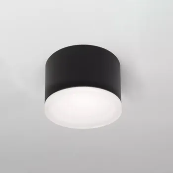 Molto Luce Přisazené válcové LED svítidlo Arik Short Barva: Černá 472-260030