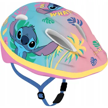 Cyklistická přilba Cyklistická helma DISNEY Stitch Vícebarevná pro děti (velikost M)