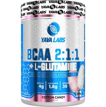 Fitness strava YAVALABS BCAA + L-Glutamine 300g