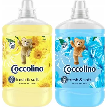Aviváž Sada Coccolino Creations Happy Yellow & Blue Splash 1,7 l x2 MIX 3,4 l