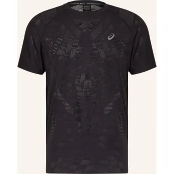 Pánské tričko Asics Pánské Běžecké Tričko Metarun Ss Top, černá, S