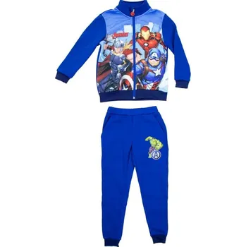 Exity KFT Chlapecká tepláková souprava AVENGERS modrá světlá Barva: Modrá, Velikost: 104