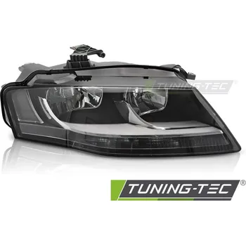 Osvětlení automobilu PŘEDNÍ SVIETIDLO ČIERNE PRAVÁ STRA TYC do AUDI A4 B8 08-11