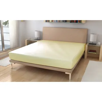 Prostěradlo Polášek Holešov Prostěradlo froté č.56 slonová kost Smetanová 85% bavlna + 15% polyamid Bílá 180x200