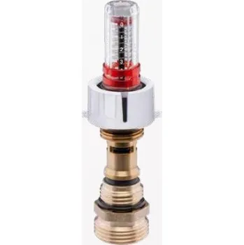 rozdělovač topení WIGELL Plastový Průtokoměr k rozdělovači vč. přechodové vsuvky 3/4"x1/2" Eurokonus