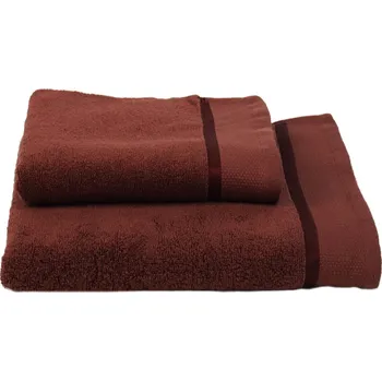 Sprchový závěs Ručník Color 50x100 cm hnědý