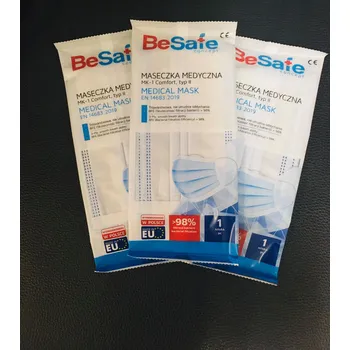 Tlakoměr Rouška zdravotnická jednorázová BeSafe EU 1 ks