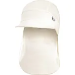 Little Angel Kšiltovka tenká pirát Outlast®s UV faktorem 50+ bílá káva vel. 4 (45-48 cm)