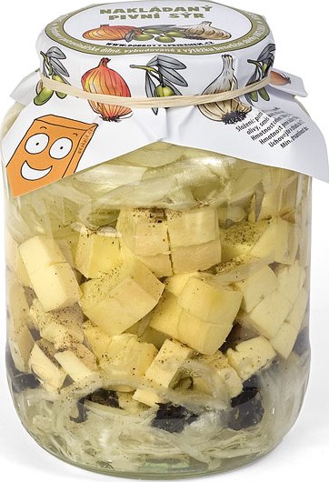 Nakládaný PIVNÍ SÝR 1500 g | DOBROTYSPRIBEHEM.CZ