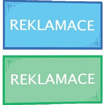 Značení Traiva s.r.o. Reklamace Verze: Samolepka 200 x 100 mm tl. 0.1 mm - modrá - Kód: 02248